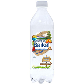 Вода питьевая Legend of Baikal газированная 0.5 л