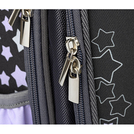 Ранец Комус Класс Basic Princess анатомический черный принцесса морских свинок с двумя отделениями