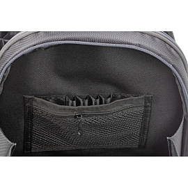 Ранец Комус Класс Basic Velo анатомический черный (велосипед) с двумя отделениями