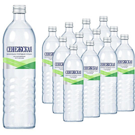 Вода минеральная Сенежская негазированная 0.75 л