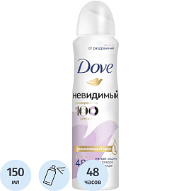 Дезодорант-антиперспирант женский Dove Невидимый спрей 150 мл