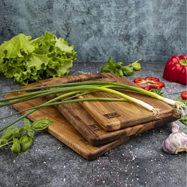 Доска разделочная TalleR деревянная 19.8х14.5х1.5 см