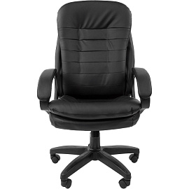 Кресло для руководителя Chairman 795 LT чёрное (экокожа, пластик)