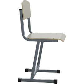 Стул ученический Комус (серый, рост 6)