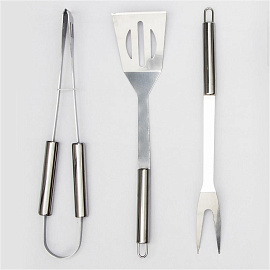 Набор приборов для барбекю Эврика щипцы, лопатка и вилка 30300