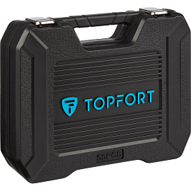 Набор инструмента автомобильный TOPFORT 55 предметов