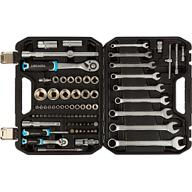 Набор инструмента автомобильный TOPFORT 81 предмет