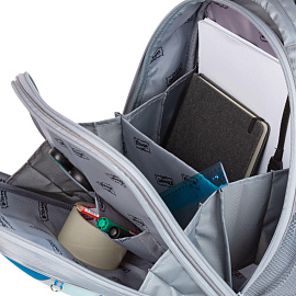 Ранец Комус Класс Light Team серый с двумя отделениями