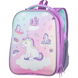 Ранец Комус Класс Light Uniland сиреневый с двумя отделениями