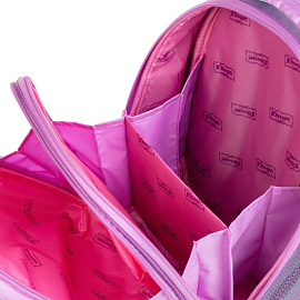 Ранец Комус Класс Light Uniland сиреневый с двумя отделениями