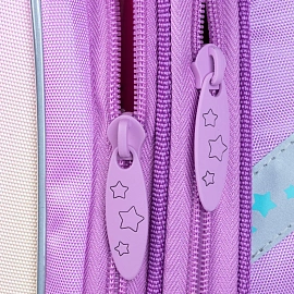 Ранец Комус Класс Light Uniland сиреневый с двумя отделениями