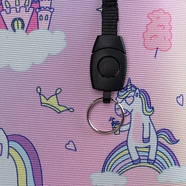 Ранец Комус Класс Light Uniland сиреневый с двумя отделениями