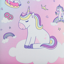 Ранец Комус Класс Light Uniland сиреневый с двумя отделениями