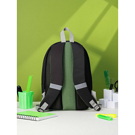 Рюкзак ортопедический Комус Класс Robot Паттерн черный