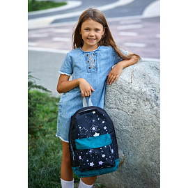 Рюкзак ортопедический Комус Класс Princess черный