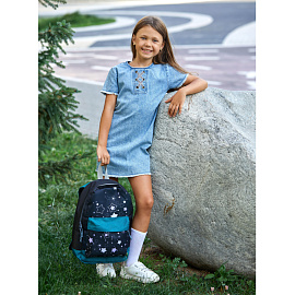 Рюкзак ортопедический Комус Класс Princess черный