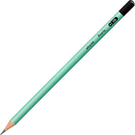 Карандаш чернографитный деревянный HB Attache Pearly заточенный круглый