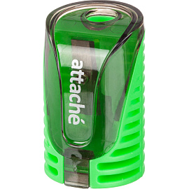 Точилка для карандашей Attache с контейнером пластиковая