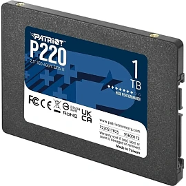 SSD накопитель Patriot Memory P220 1 ТБ (P220S1TB25)