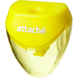 Точилка для карандашей Attache с контейнером пластиковая