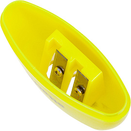 Точилка для карандашей Attache с контейнером пластиковая (2 отверстия)