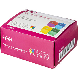 Точилка для карандашей Attache с контейнером пластиковая (2 отверстия)