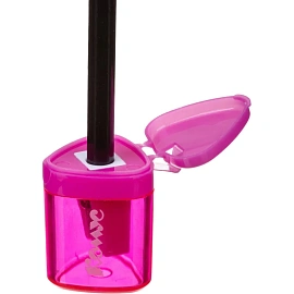 Точилка для карандашей Комус Класс с контейнером пластиковая/металлическая