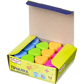 Точилка для карандашей Комус Класс с контейнером пластиковая/металлическая