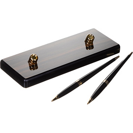 Набор настольный MDF 6FE-1A МДФ чёрное дерево (6 предметов)