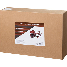 Набор настольный M9C-25A деревянный красное дерево (9 предметов)