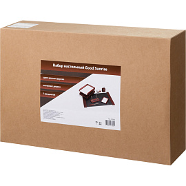 Набор настольный M7C-25A деревянный красное дерево (7 предметов)