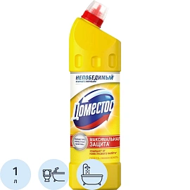Средство для сантехники DOMESTOS универс. Лимон.свежесть 1л_1461970_Алрс