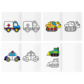 Раскраска А5, 16 стр., ТРИ СОВЫ "Посмотри и раскрась. Выпуск №3