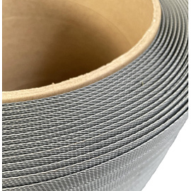 Стреппинг лента полипропиленовая серая 15x0.8 мм длина 500 м