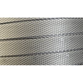 Стреппинг лента полипропиленовая серая 15x0.8 мм длина 500 м