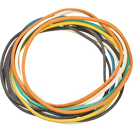 Резинка для денег Attache 500 г диаметр 60 мм цветная