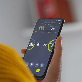 Очиститель воздуха бытовой Ballu ONEAIR ASP-100 серый