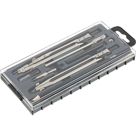 Готовальня Глобус Technica (корпус серебристый, НЧ8-70-60)