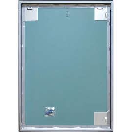 Зеркало настенное (черный, 540х740 мм)