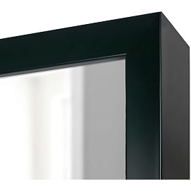 Зеркало настенное (черный, 640x940 мм)