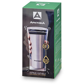 Термос Арктика 500 мл стальной
