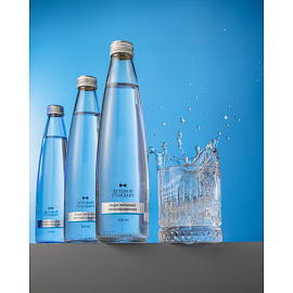 Вода питьевая Деловой Стандарт негазированная стекло 0.33 л