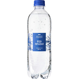 Вода питьевая Деловой Стандарт газированная 0.5 л