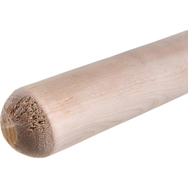 Черенок для лопат и вил деревянный d40 мм 120 см 1 сорт шлифованный