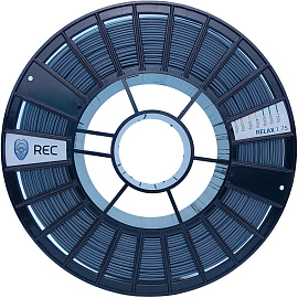 Пластик PETG для 3D-принтера Rec серый глянцевый 1.75 мм 0.75 кг