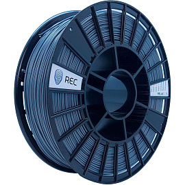 Пластик PETG для 3D-принтера Rec серый глянцевый 1.75 мм 0.75 кг