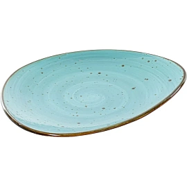 Тарелка Samold Хорека Бирюза 26х20 см