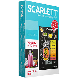 Весы кухонные Scarlett SC-KS57P77 фото Весы кухонные Scarlett SC-KS57P77