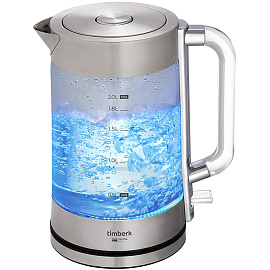Чайник электрический Timberk T-EK27G04 серебристый