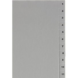 Разделитель листов Attache А4 пластиковый 20 листов (цифровой)